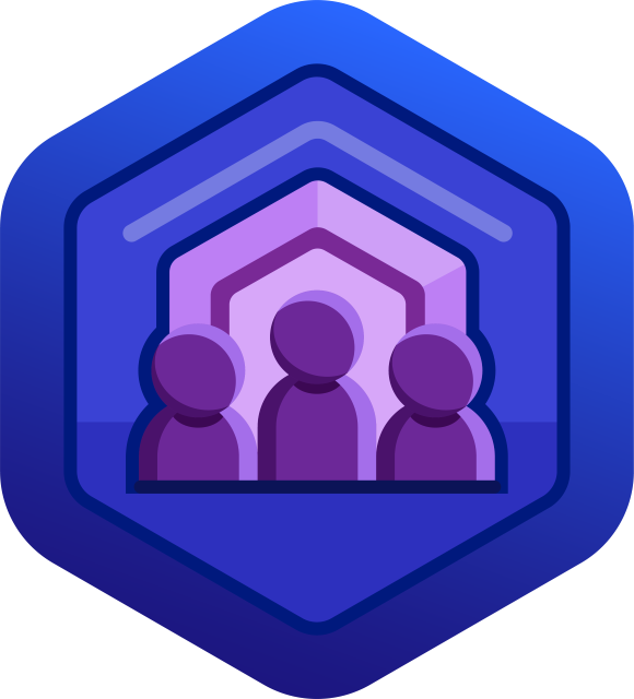 badge Mission Room: Company earned